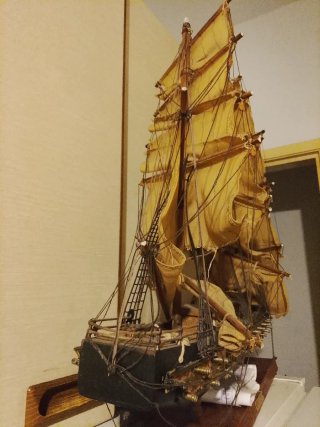 Modellino Veliero Fragata Spagnola 1780