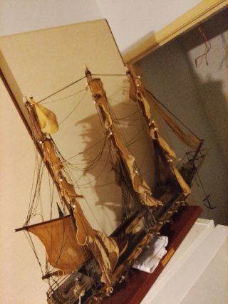 Modellino Veliero Fragata Spagnola 1780