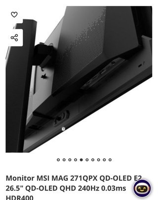 Monitor MSI MAG 271QPX QD-OLED E2