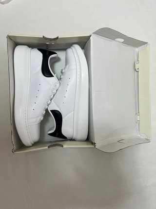 Alexander McQueen Zapatillas Blancas y Negras