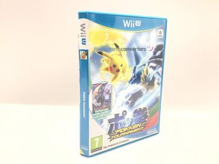 pokken tournament+tarjeta amiibo mewtwo oscuro wii u