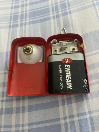 Linterna Vintage Roja