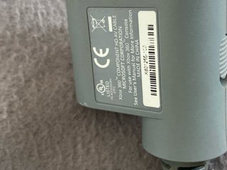 Cable AV Xbox 360 Microsoft