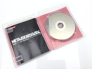 metal gear solid 4 ps3