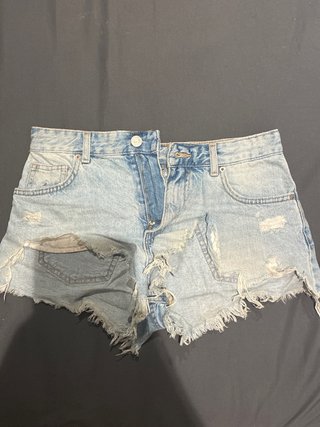 Shorts vaqueros rotos mujer
