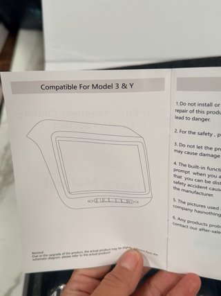 Pantalla para Tesla Model 3 & Y