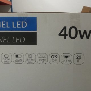 Panel LED 60x60 40W 6000K LDV Lighting