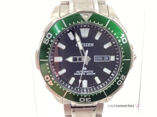 reloj pulsera caballero citizen promaster automatic diver 200m