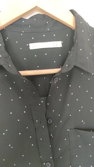 Camisa negra Lefties mujer Talla S/36
