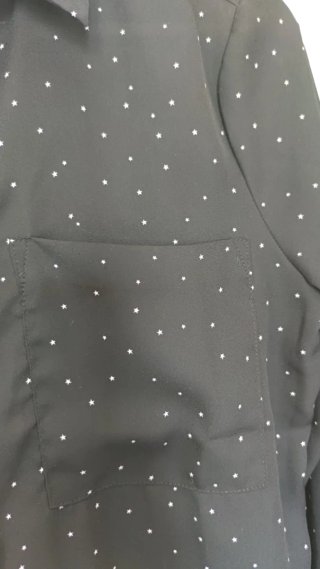 Camisa negra Lefties mujer Talla S/36
