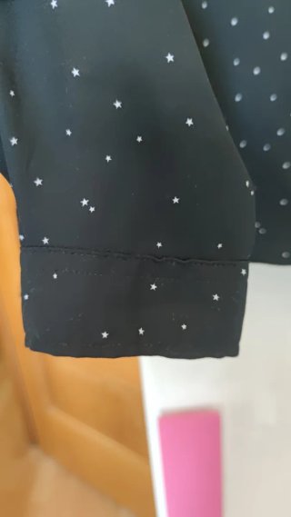 Camisa negra Lefties mujer Talla S/36