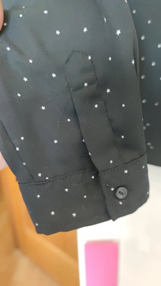 Camisa negra Lefties mujer Talla S/36