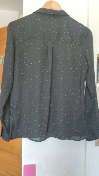 Camisa negra Lefties mujer Talla S/36