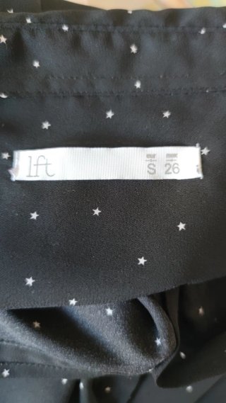 Camisa negra Lefties mujer Talla S/36