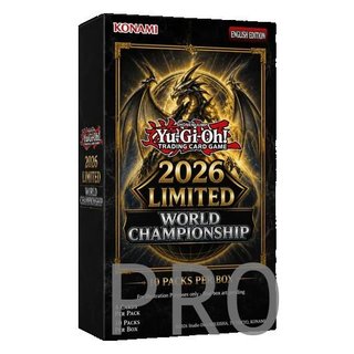 RESERVA Yu-Gi-Oh! Limited Pack World Championship WCS 2026: Scatola di Buste (10) Inglese