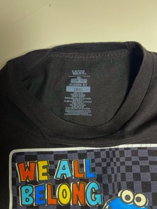 Vans x Sesame Street We All Belong T-Shirt S