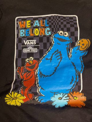 Vans x Sesame Street We All Belong T-Shirt S