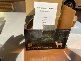 Cámara Trail 4K WiFi Nueva