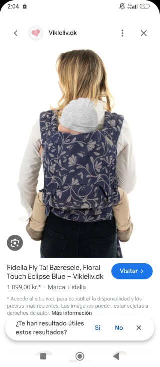 Mochila Porteo evolutiva Fidella Fusion Toddler