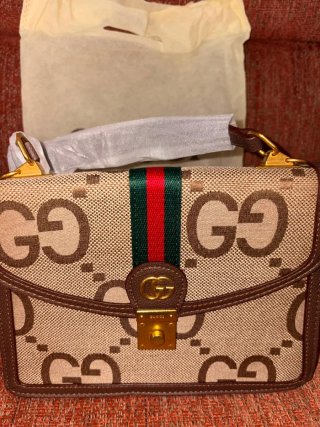 Bolso GG Marrón y Beige