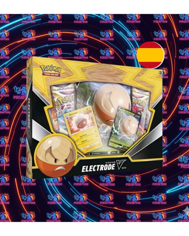 Colección Electrode V Hisui Pokémon TCG - Español