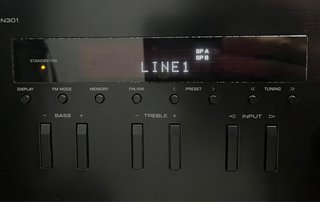Receptor Yamaha R-N301 Negro