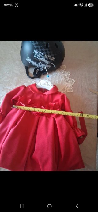 Abito elegante Mini Kiss rosso tg S