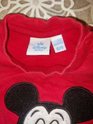 Tutina Mickey Mouse Disney rossa e blu