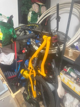 Bicicleta de Montaña Amarilla