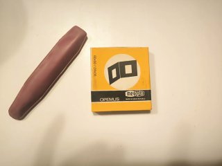 Portanegativos para ampliadora Meopta, termómetro