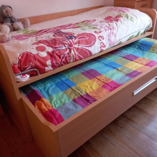 Cama nido con cajones