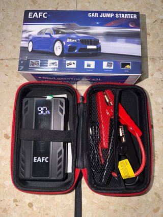 Arrancador Coche EAFC con Linterna