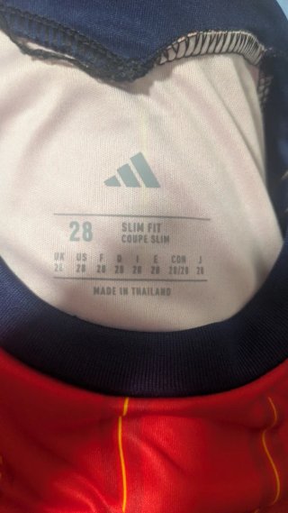 Camiseta España Adidas Talla 28