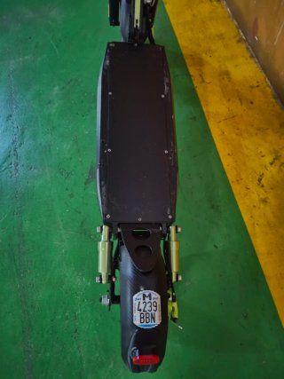 Patinete Eléctrico ZWheel S4 Verde y Negro