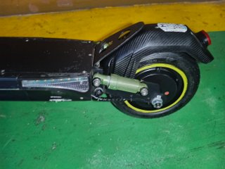 Patinete Eléctrico ZWheel S4 Verde y Negro