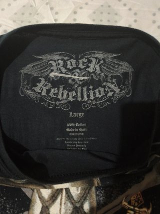 Camiseta Slayer estampada negra