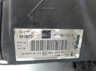 20763589 faro izquierdo 6l1941021a seat ibiza iii