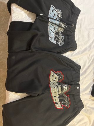 Conjunto Trapstar Sudadera y Pantalón Negro