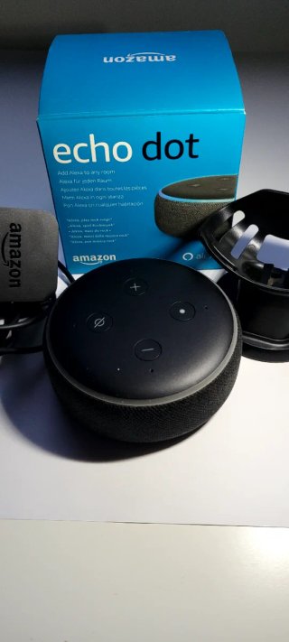 Altavoz inteligente Amazon Echo Dot, Alexa.