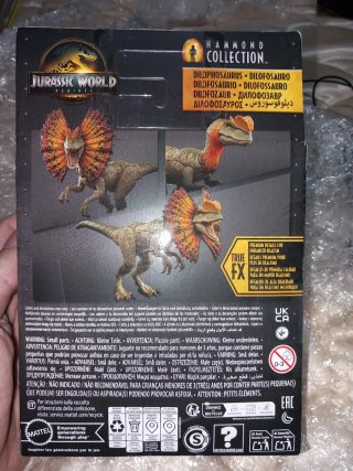 Dilophosaurus Hammond Collection Mattel