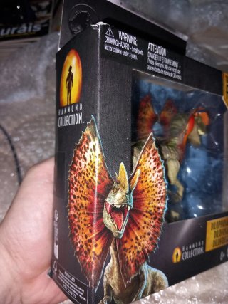 Dilophosaurus Hammond Collection Mattel
