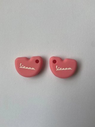 Funda silicona corazón Vespa