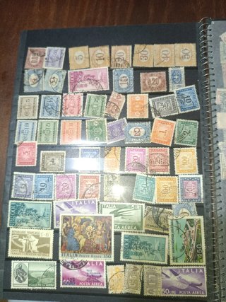 Colección sellos internacionales