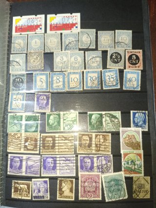 Colección sellos internacionales