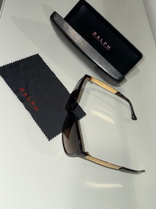 Gafas de sol Ralph Lauren marrones y doradas