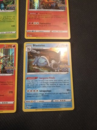 Lotto Pokémon GO 4 carte