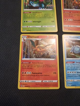 Lotto Pokémon GO 4 carte