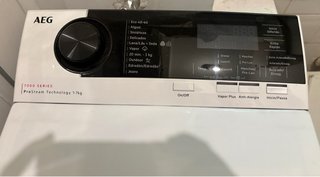 Lavadora Carga Superior AEG 7kg (finales agosto)