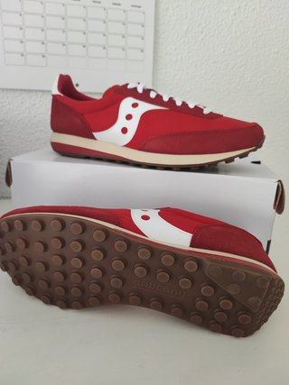 Saucony Originals Trainer 80 Rojo/Blanco EU 44.5
