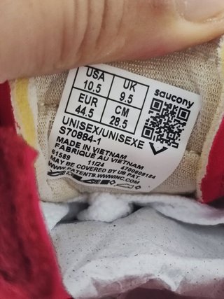Saucony Originals Trainer 80 Rojo/Blanco EU 44.5